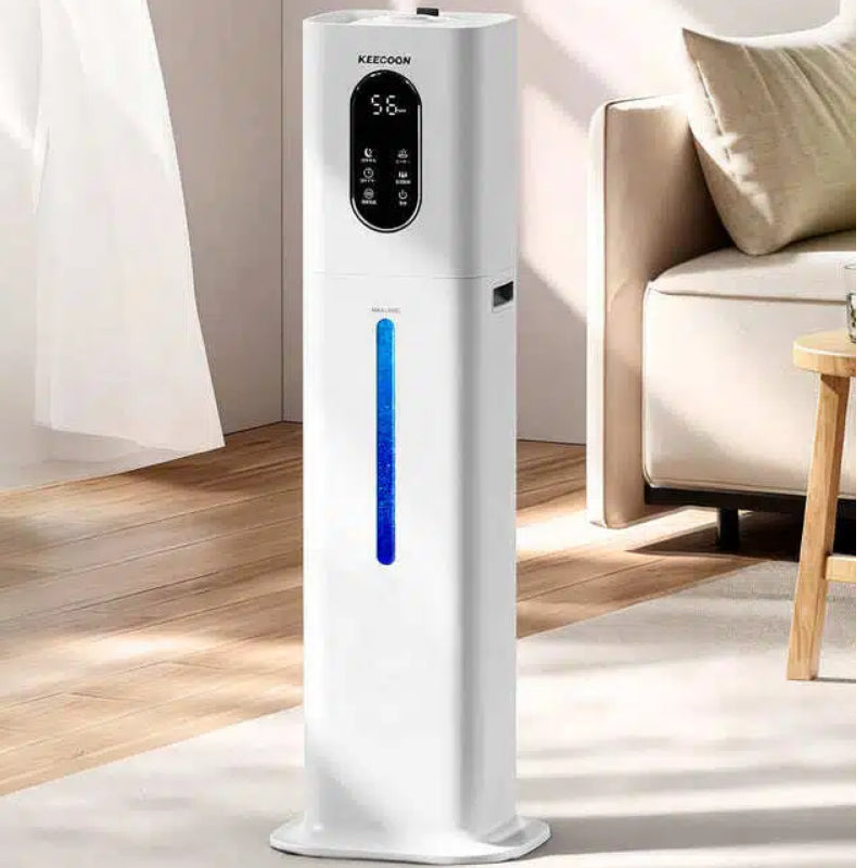 KEECOON 加湿器 大容量 8L スチーム式 加熱式 ハイブリッド式 除菌 2025 加湿器