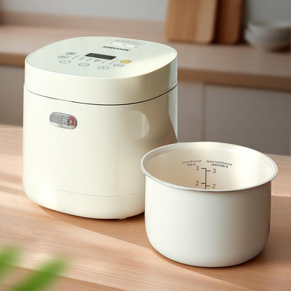 KEECOON 炊飯器 3合 一人暮らし 3合炊き 炊飯器 ミニ 低温調理機能付き 温度調節可能 セラミック内釜 小型