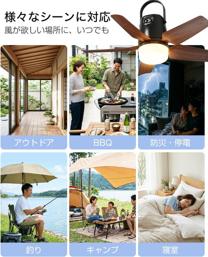 吊り下げ式扇風機